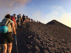 Trekking on Stromboli Island
