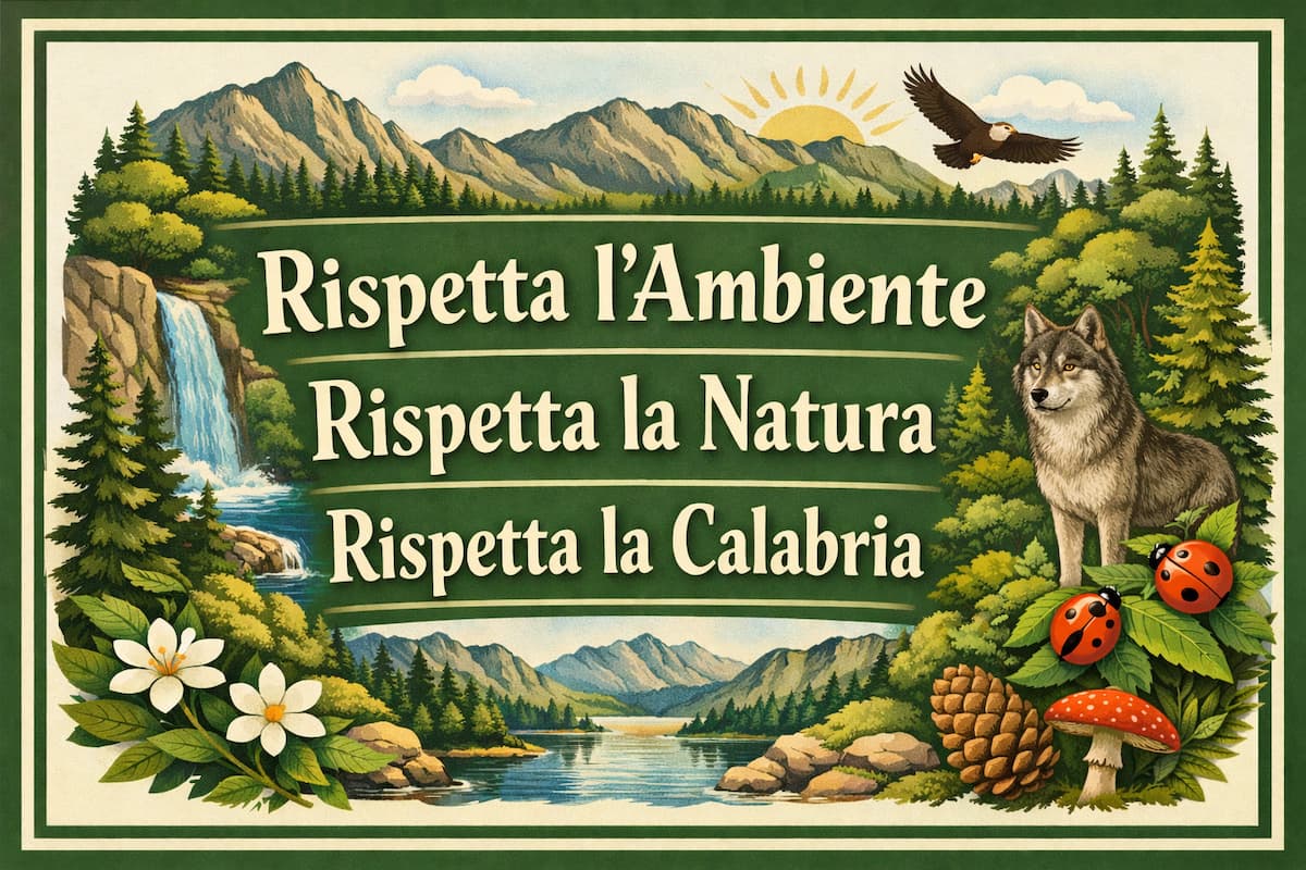 Rispetta l'Ambiente Rispetta la Natura Rispetta la Calabria